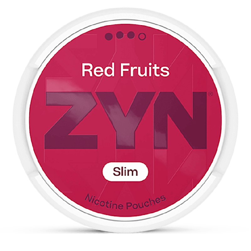 Røde frugter Strong 13,2 mg ZYN Slim nikotinposer