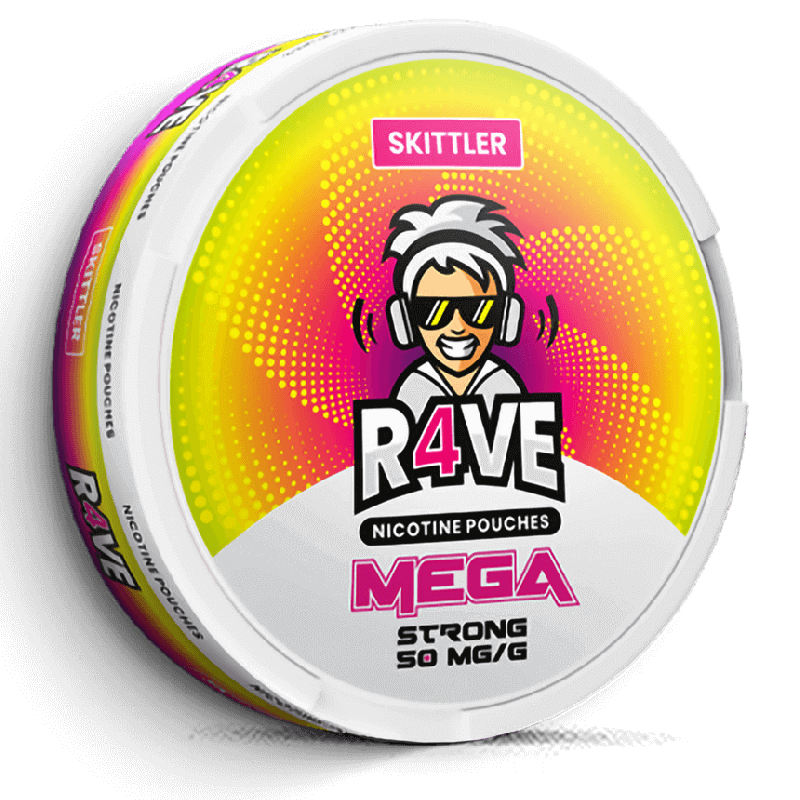 Skittler 50mg R4VE Nicotine Pouches