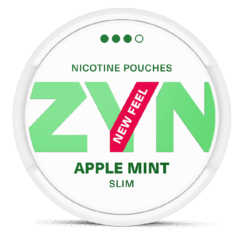 Slim Apple Mint Strong 13 mg ZYN nikotinové sáčky