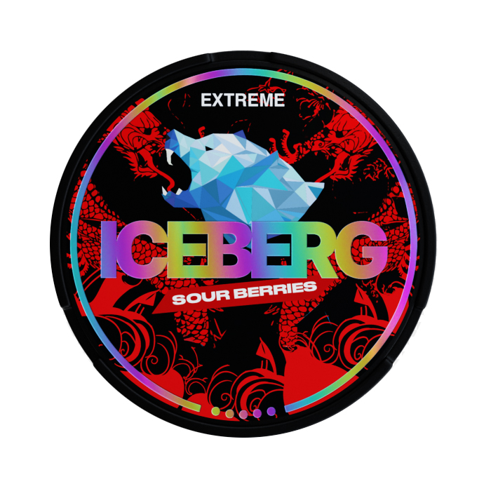 Sour Berries Extreme 50 mg ICEBERG Nikotynowe saszetki