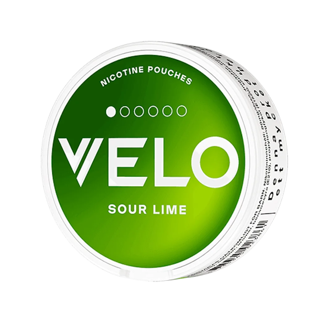 Sour Lime Mini 8 mg VELO nikotinové sáčky