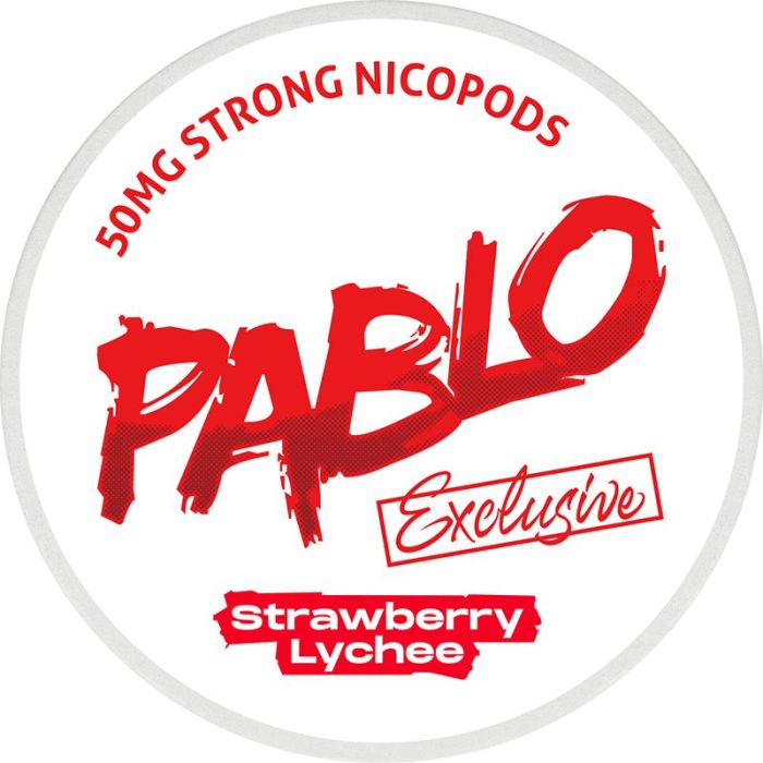 Truskawka i liczi 50 mg Pablo Exclusive Nikotynowe saszetki