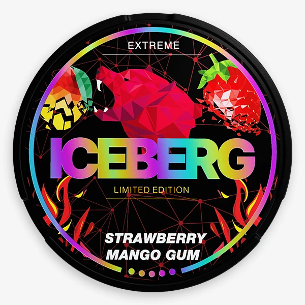 Strawberry Mango Gum Extreme 50mg ICEBERG