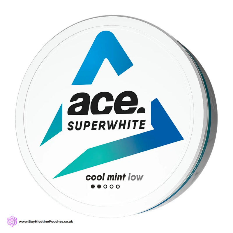 SuperWhite Cool Mint 6mg Ace Nicotine Pouches