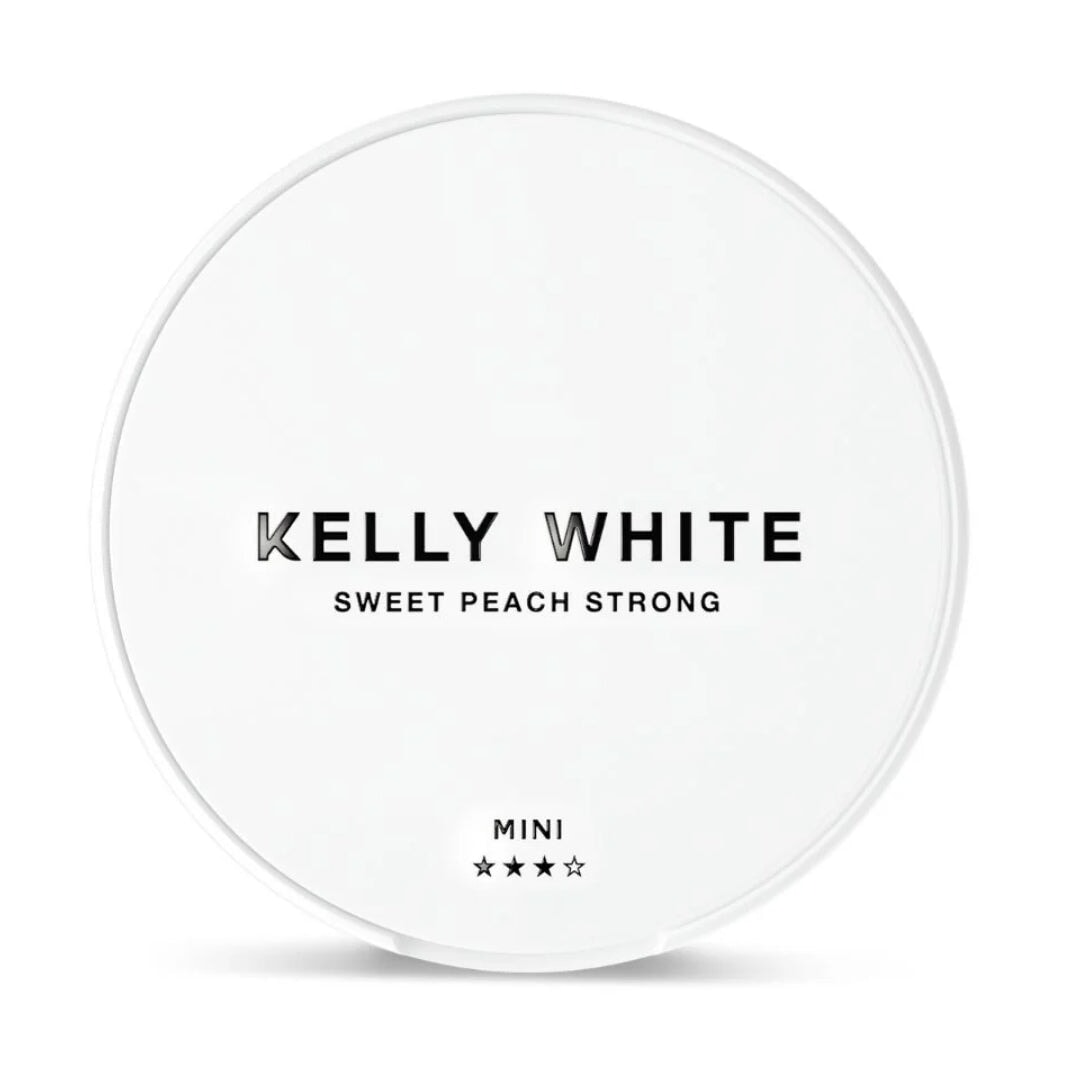 Sweet Peach Strong Mini 14 mg – nikotínové vrecúška Kelly White