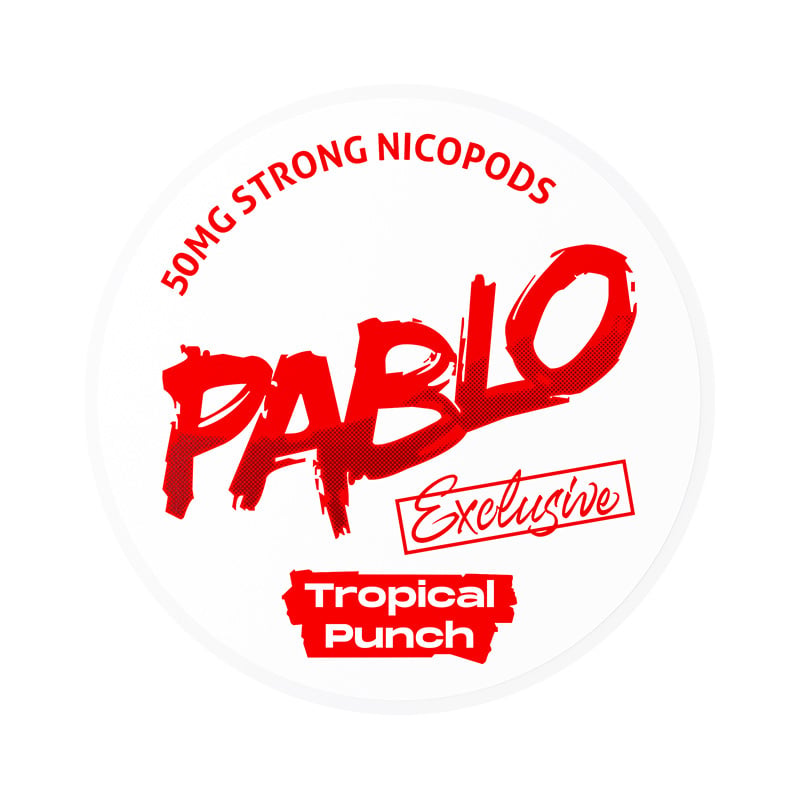 Tropical Punch 50 mg Pablo Exkluzivní nikotinové sáčky