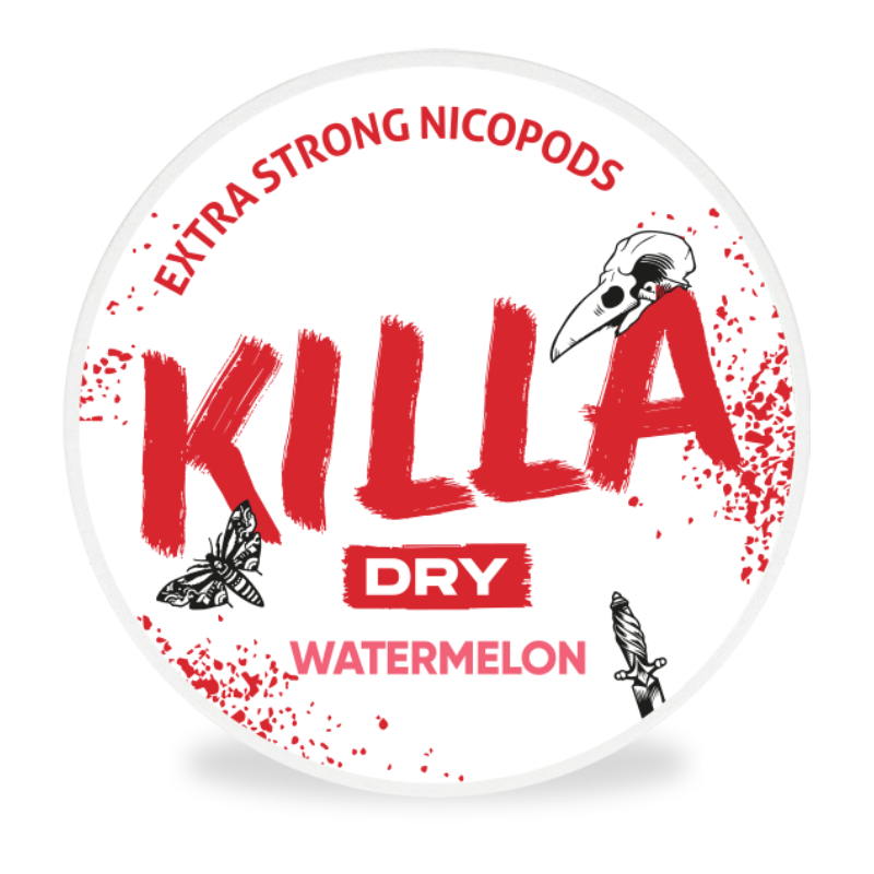 Görögdinnye 16 mg Killa Dry nikotin tasakok