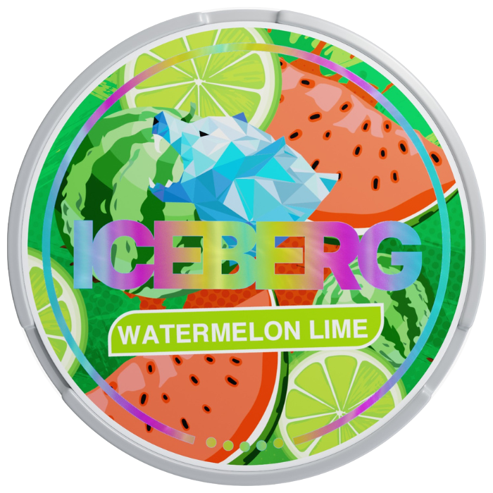 Arbuzowo-limonkowe ekstremalne 50 mg ICEBERG Nikotynowe saszetki