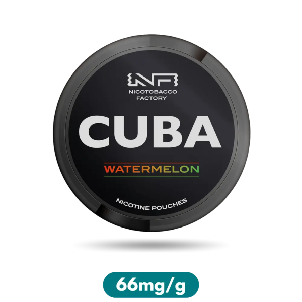 Watermelon Slim 66mg CUBA Black