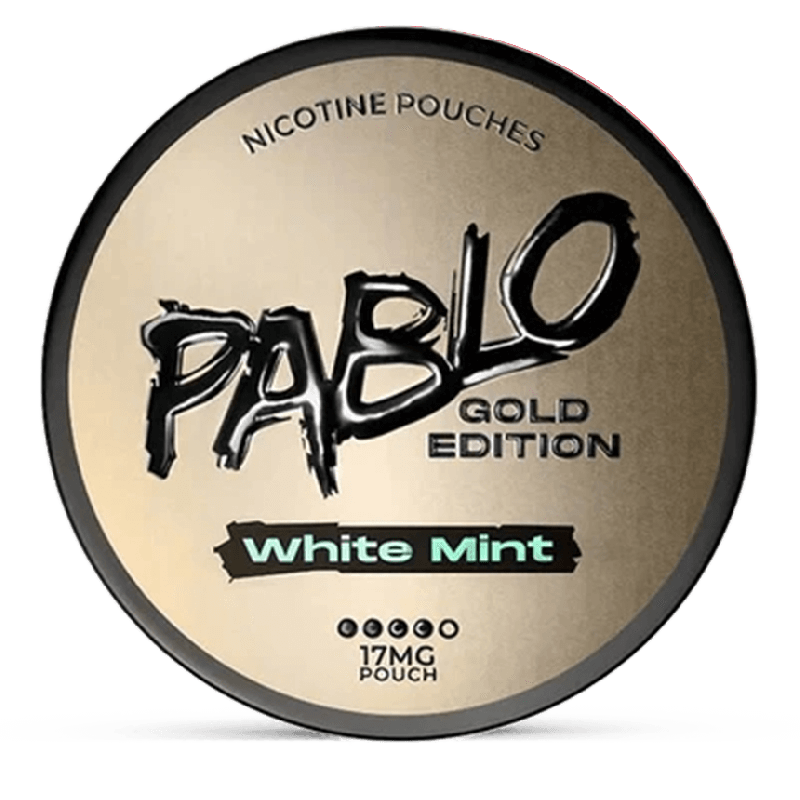 White Mint 24.29mg Pablo Gold Edition Nicotine Pouches