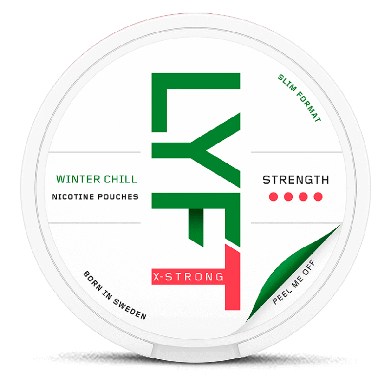Winter Chill X-Strong 15,6 mg LYFT nikotinové sáčky
