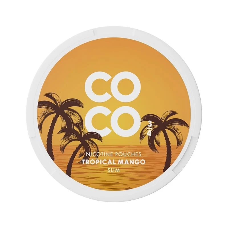 Tropical Mango 20 mg nikotínové vrecúška COCO