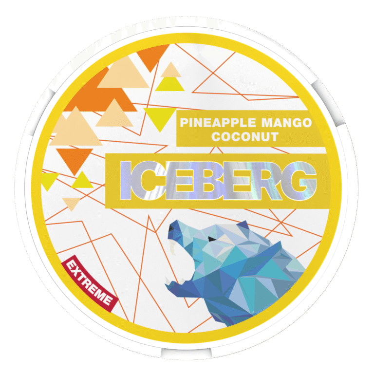 Ananas, kokos a mango Extreme 50 mg ICEBERG nikotinové sáčky