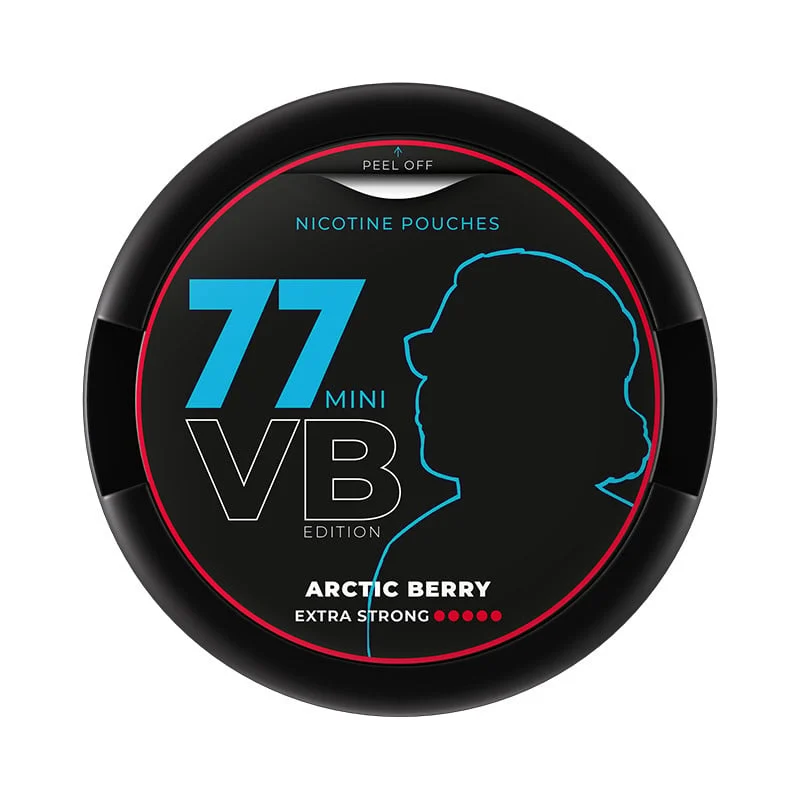VB Edition Mini Arctic Berry Extra Strong 12 mg 77 nikotinových sáčků