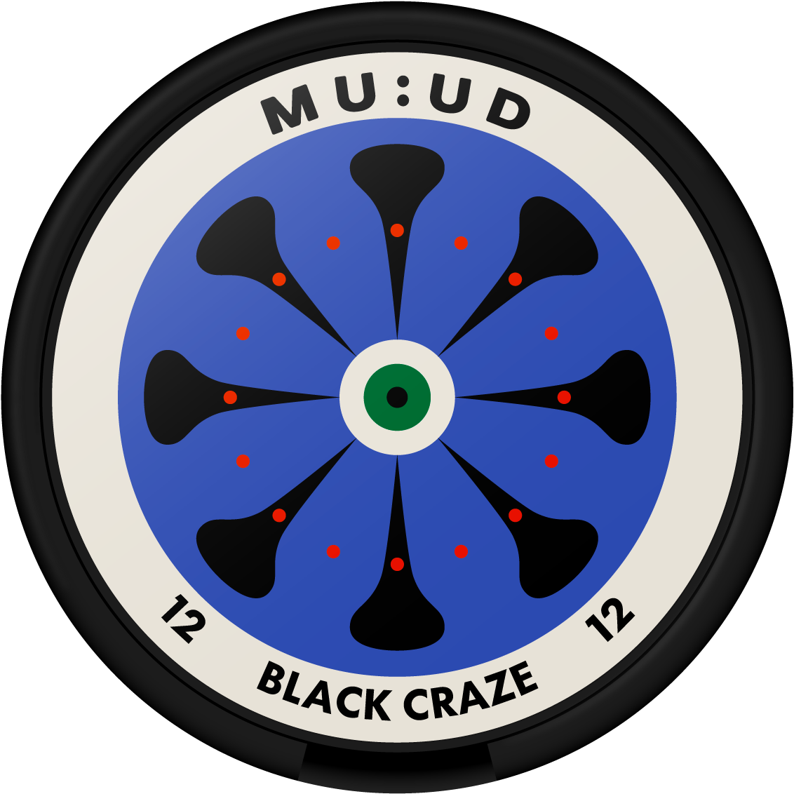 Black Craze 12MG MUUD Nicotine Pouches