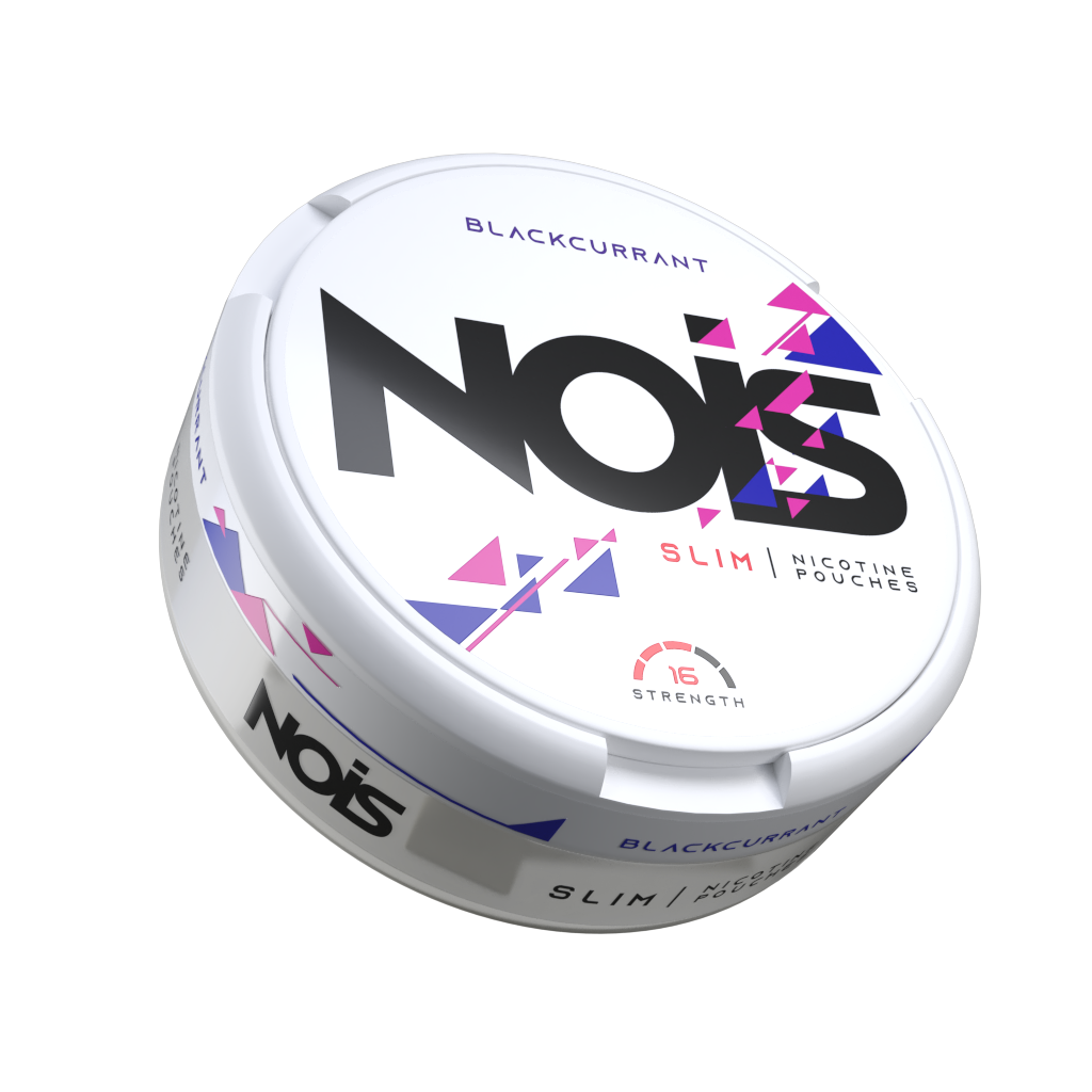 Vrecúška s nikotínom White Line NOIS s príchuťou čiernych ríbezlí, 16 mg