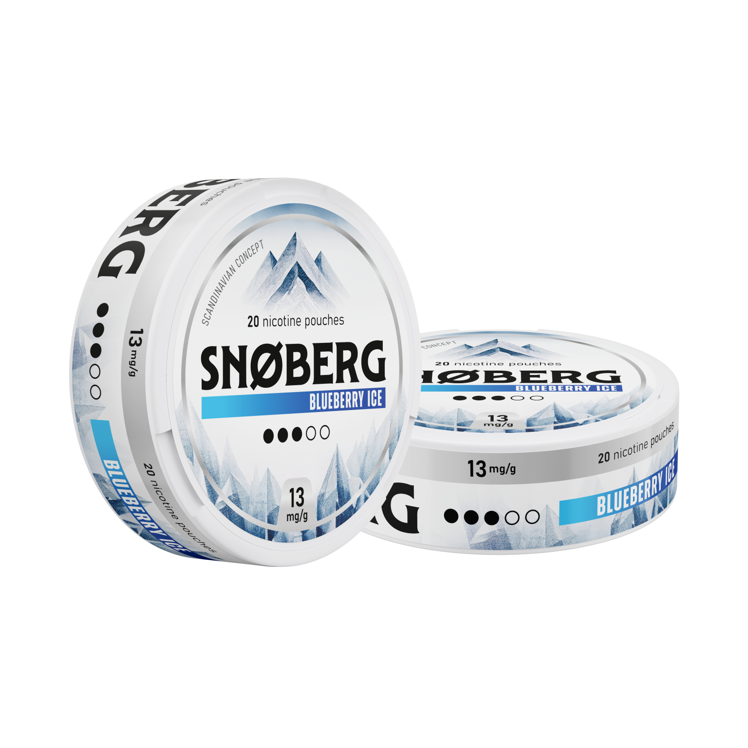 Blueberry Ice 13 mg SNOBERG Nikotynowe saszetki