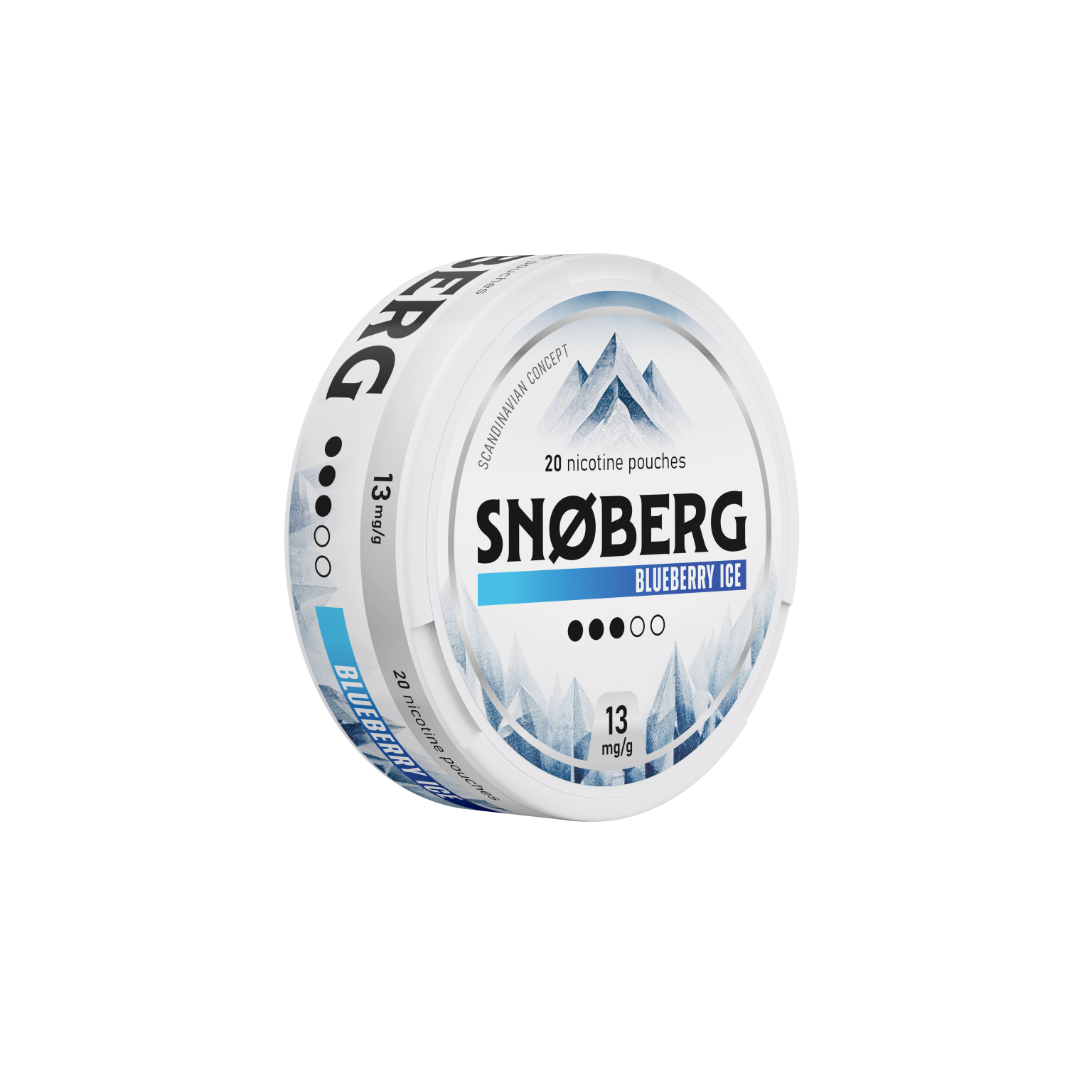 Blueberry Ice 13 mg SNOBERG Nikotynowe saszetki
