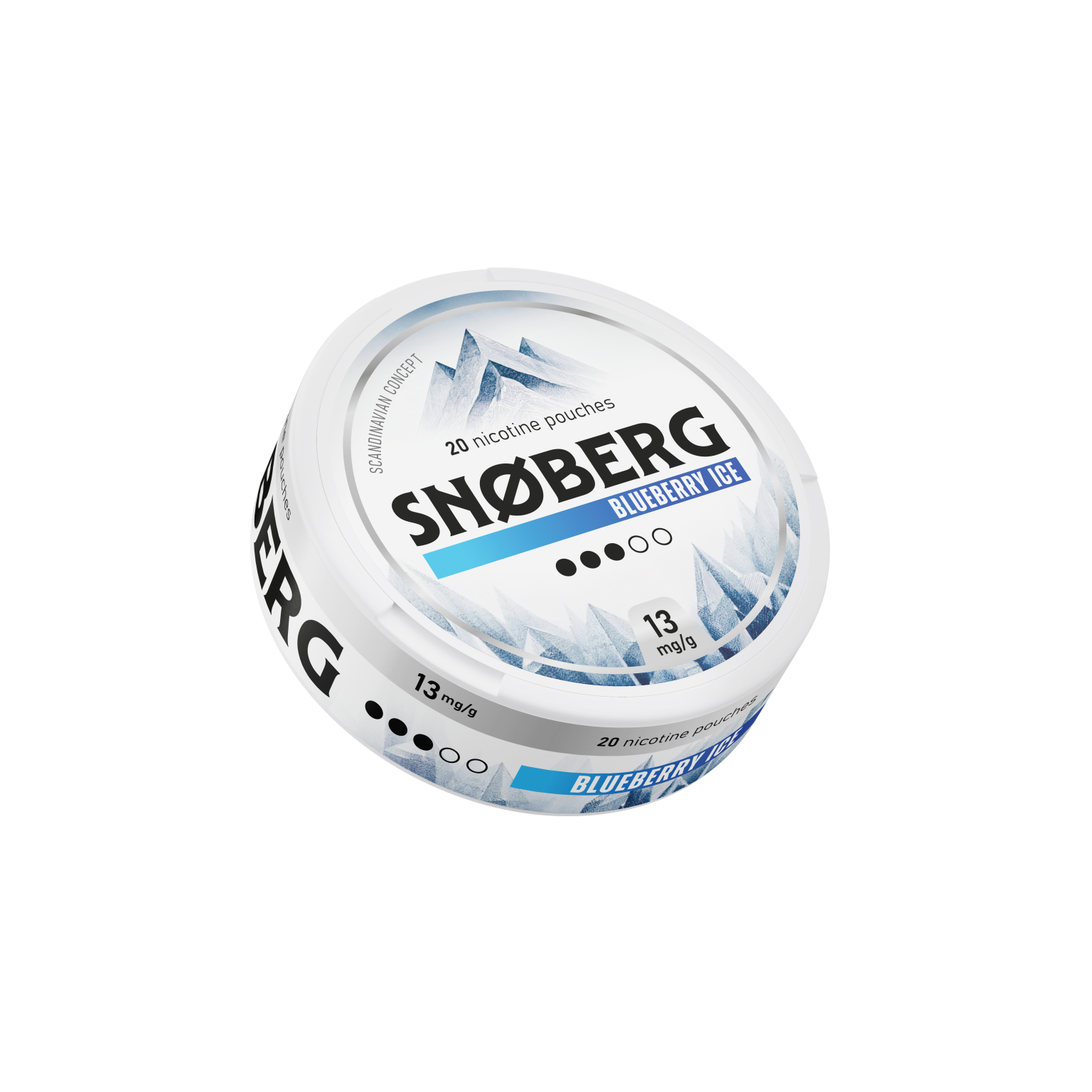 Blueberry Ice 13 mg SNOBERG Nikotynowe saszetki