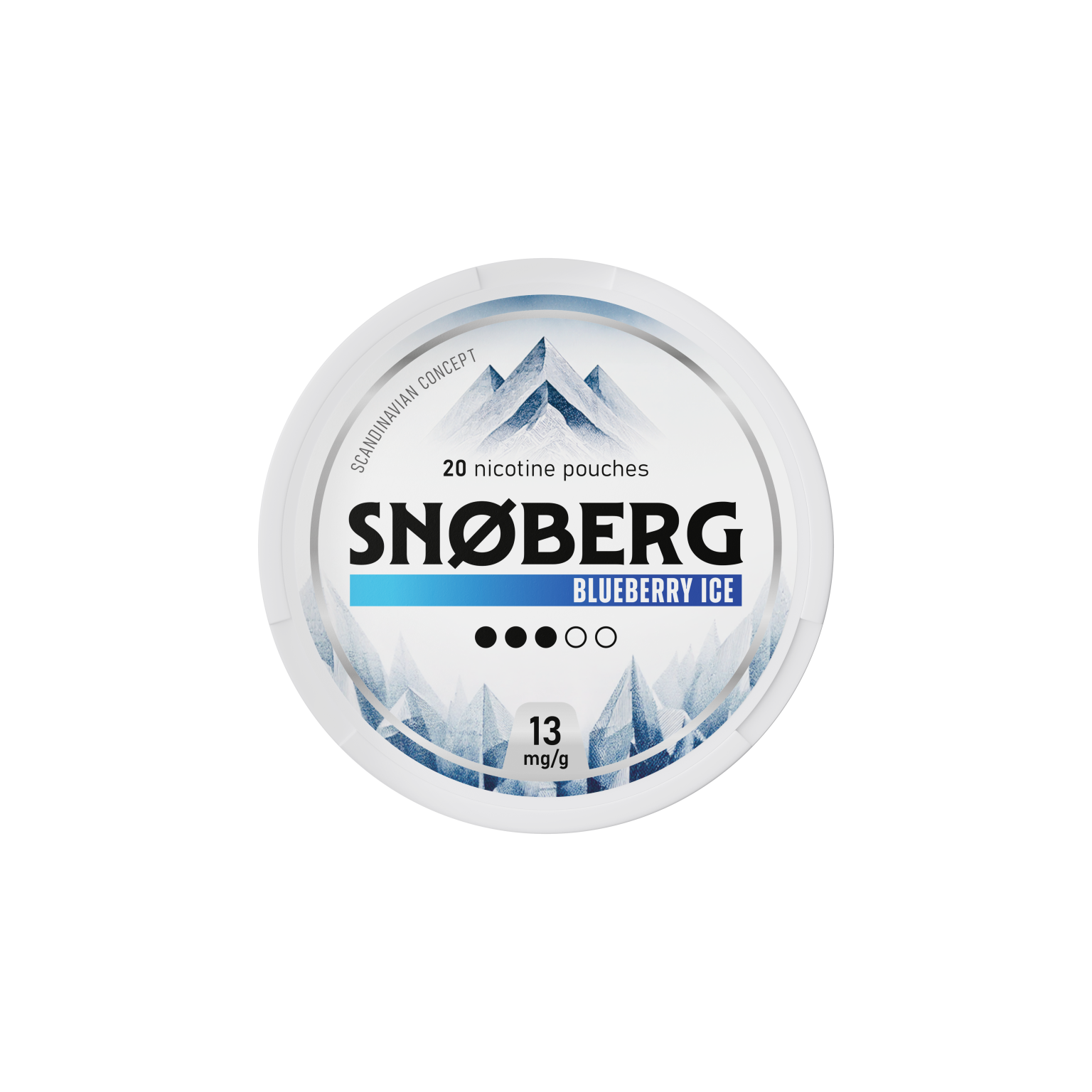 Blueberry Ice 13 mg SNOBERG Nikotynowe saszetki