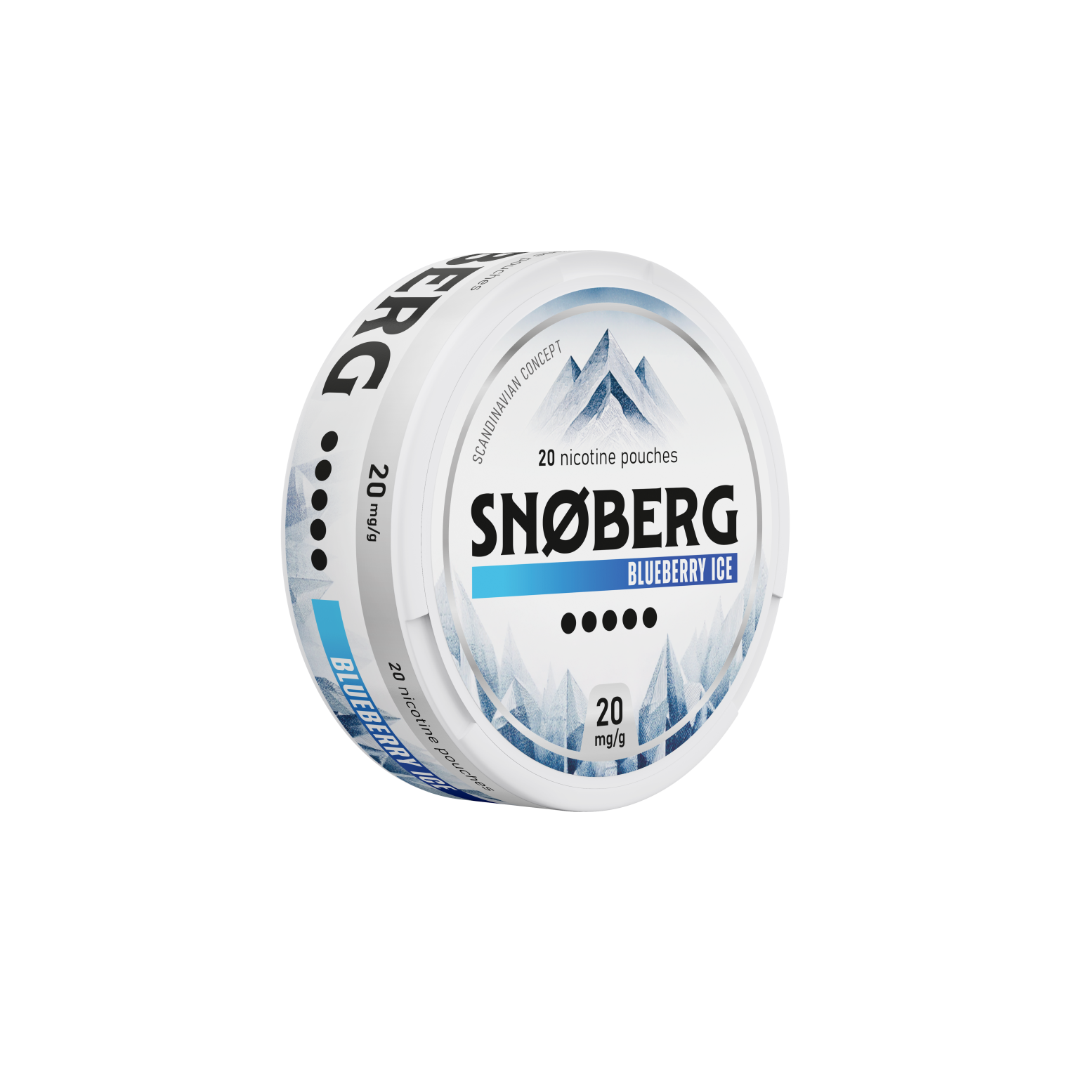 Blueberry Ice 20 mg SNOBERG Nikotynowe saszetki