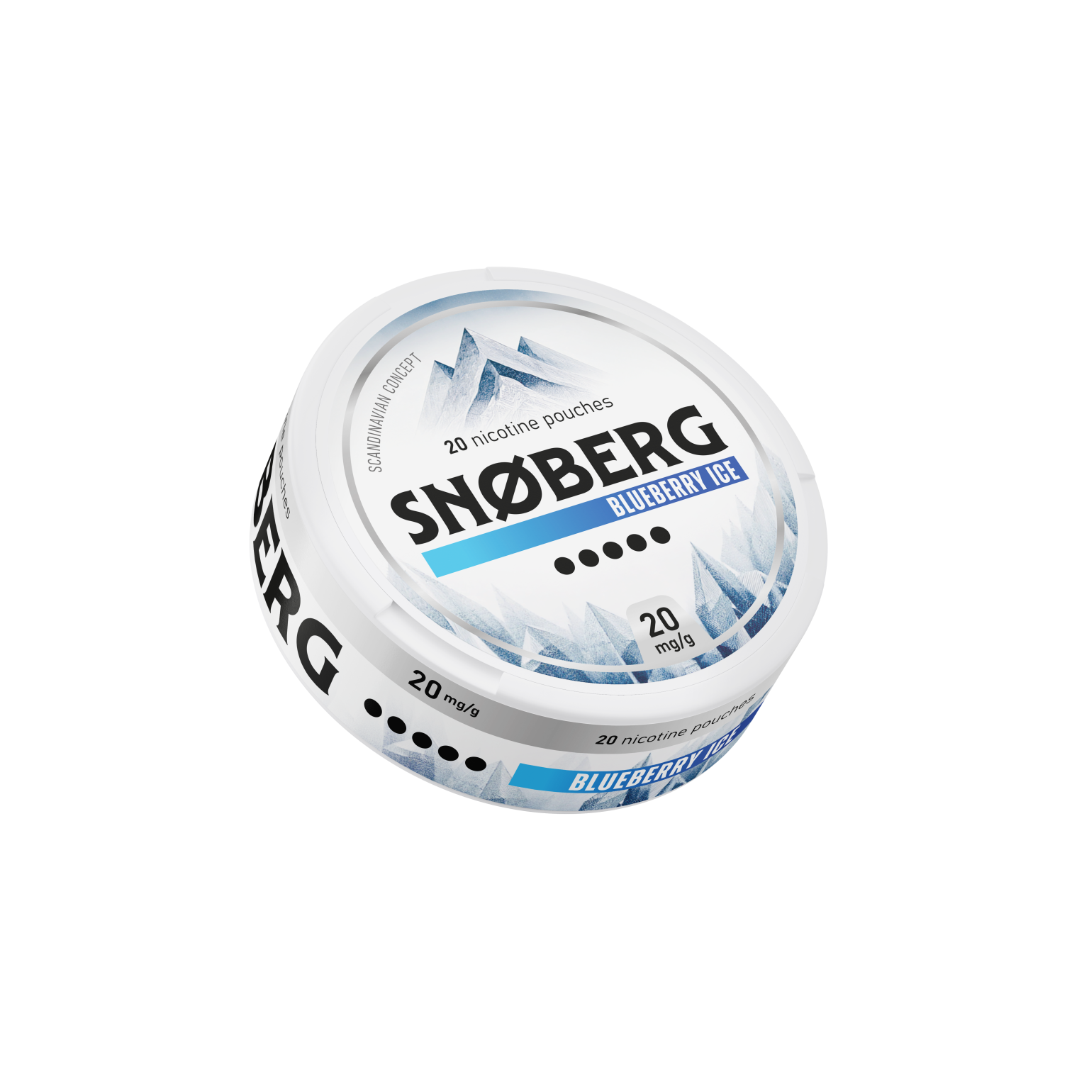 Blueberry Ice 20 mg SNOBERG Nikotynowe saszetki