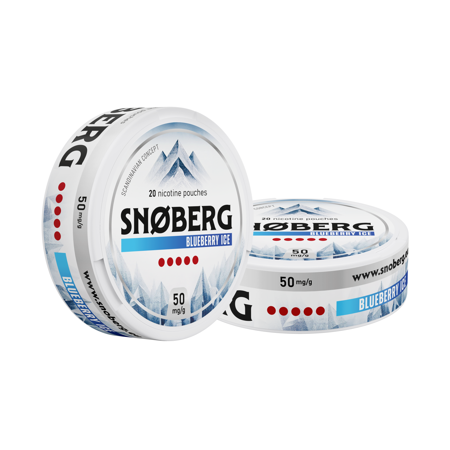 Blueberry Ice 50 mg SNOBERG Nikotynowe saszetki