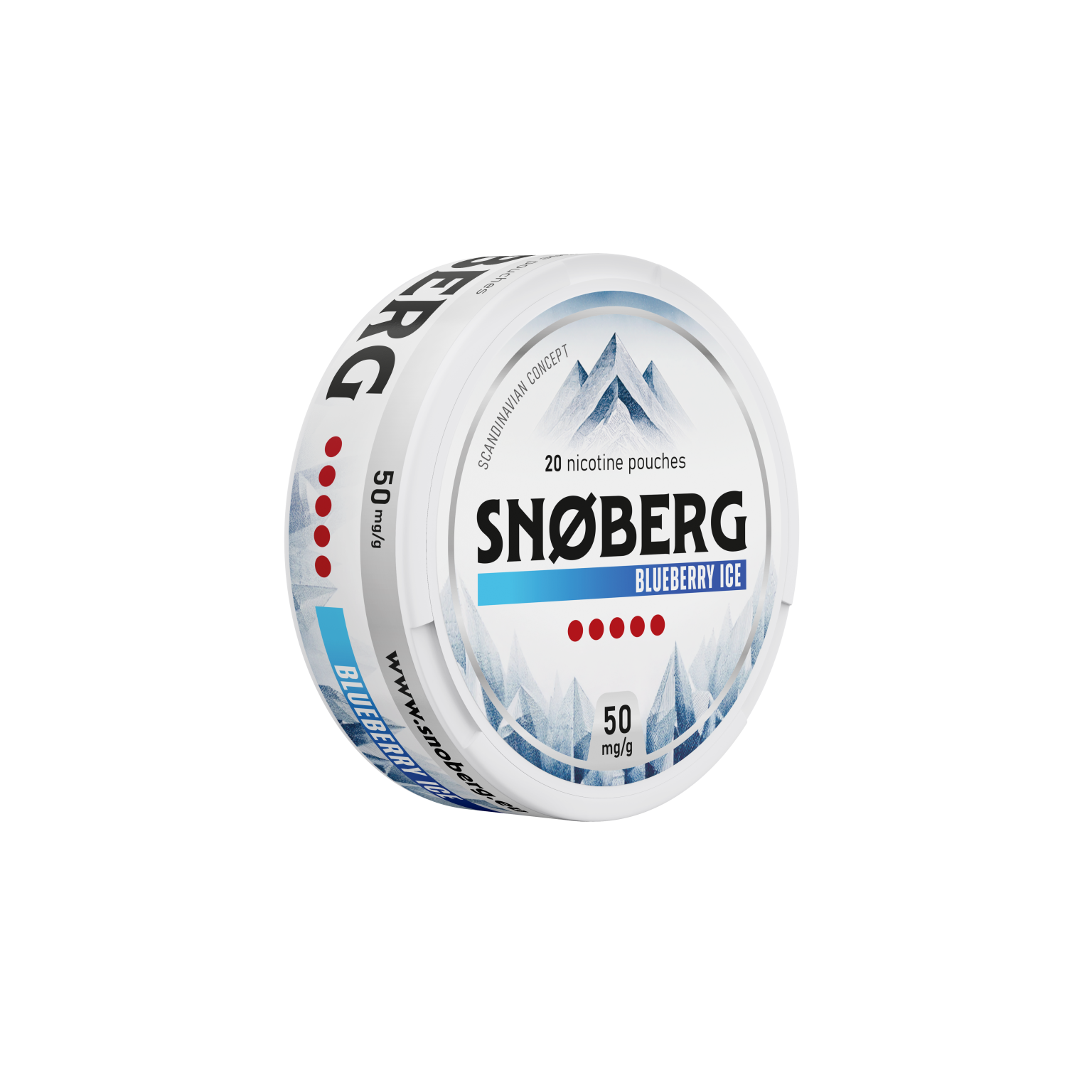 Blueberry Ice 50 mg SNOBERG Nikotynowe saszetki