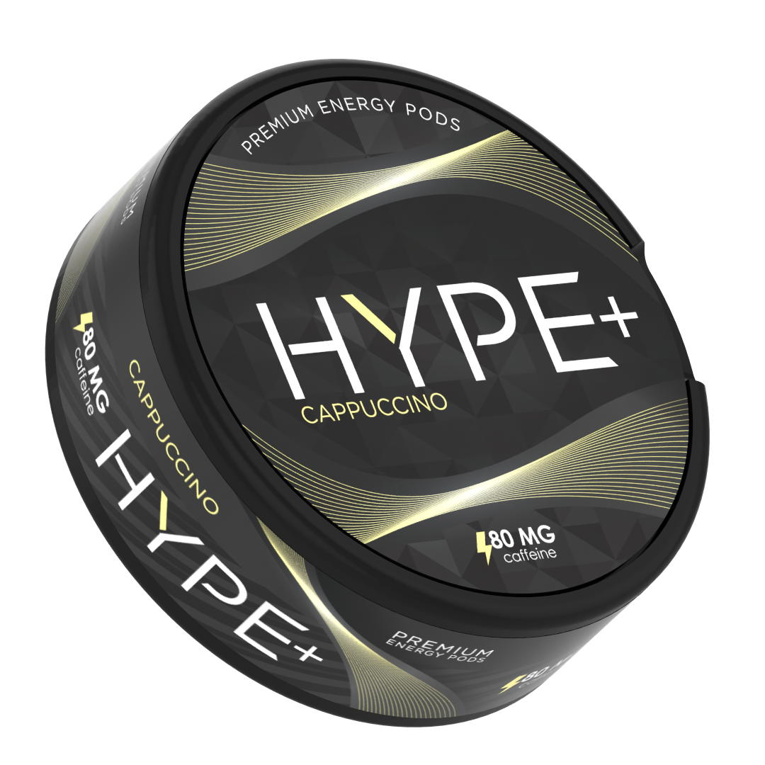 Cappuccino 80 mg energii HYPE+ Nikotynowe saszetki