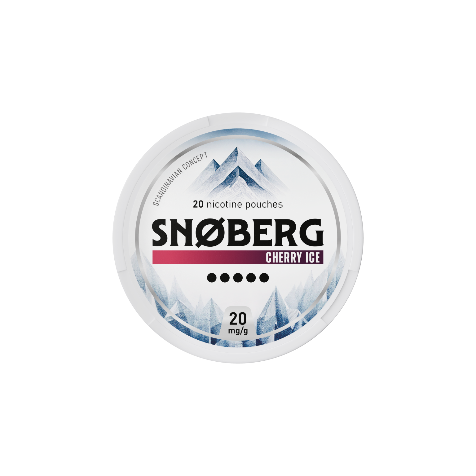 Cherry Ice 20 mg SNOBERG Nikotynowe saszetki