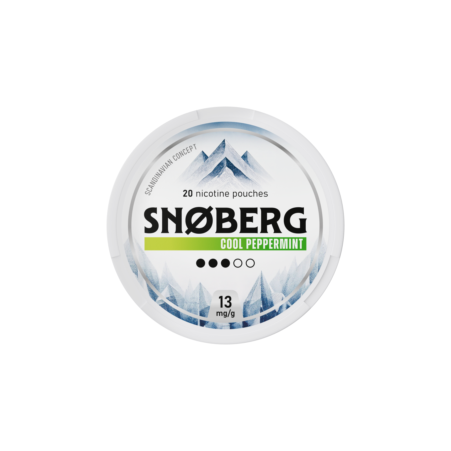 Cool Peppermint 13 mg SNOBERG Nikotynowe saszetki