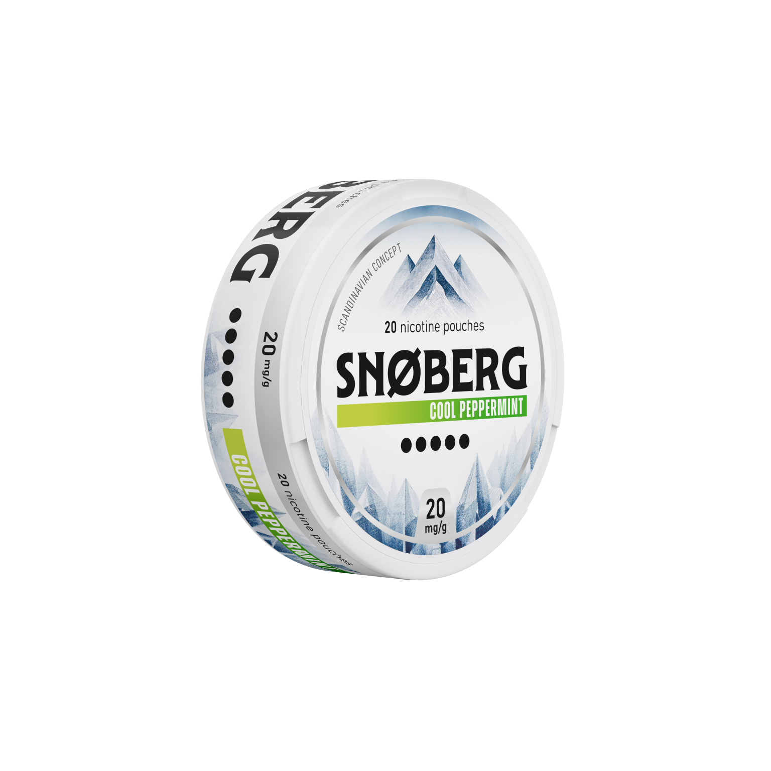 Cool Peppermint 20 mg SNOBERG Nikotynowe saszetki
