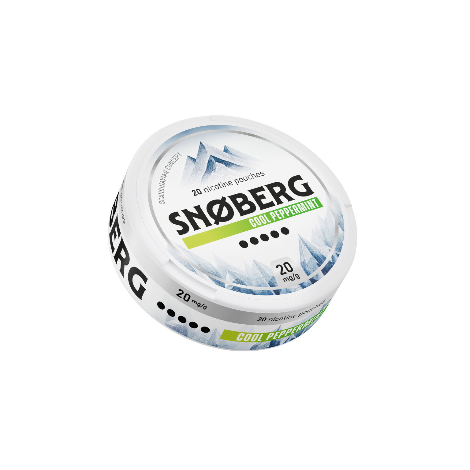 Cool Peppermint 20 mg SNOBERG Nikotynowe saszetki