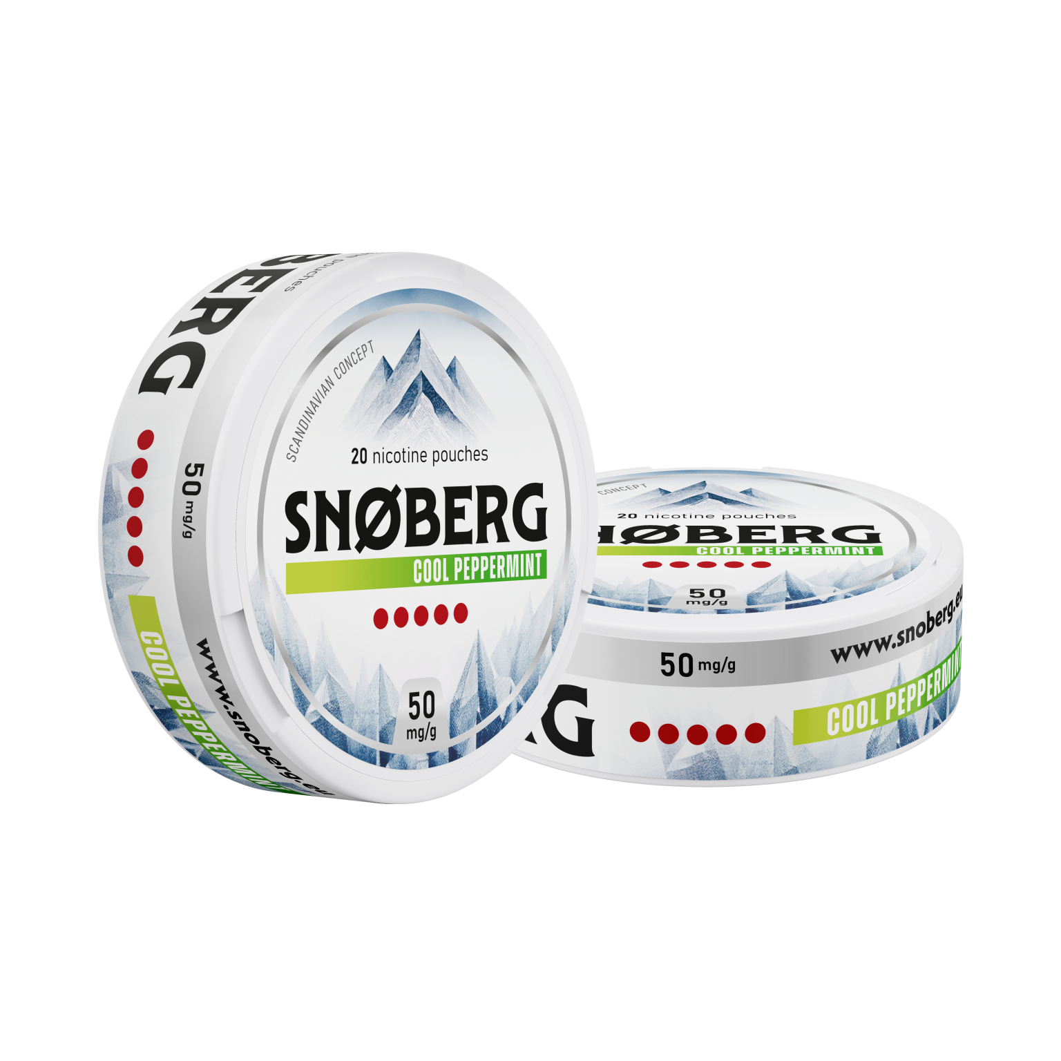 Cool Peppermint 50 mg SNOBERG Nikotynowe saszetki