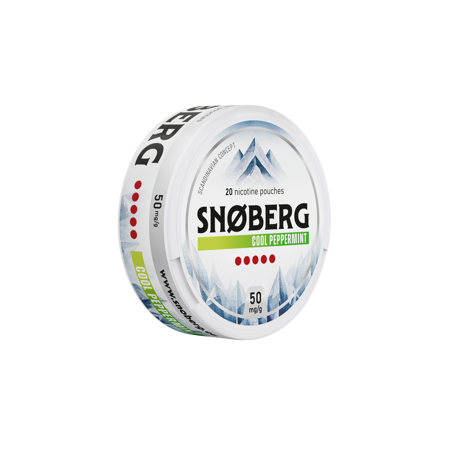 Cool Peppermint 50 mg SNOBERG Nikotynowe saszetki