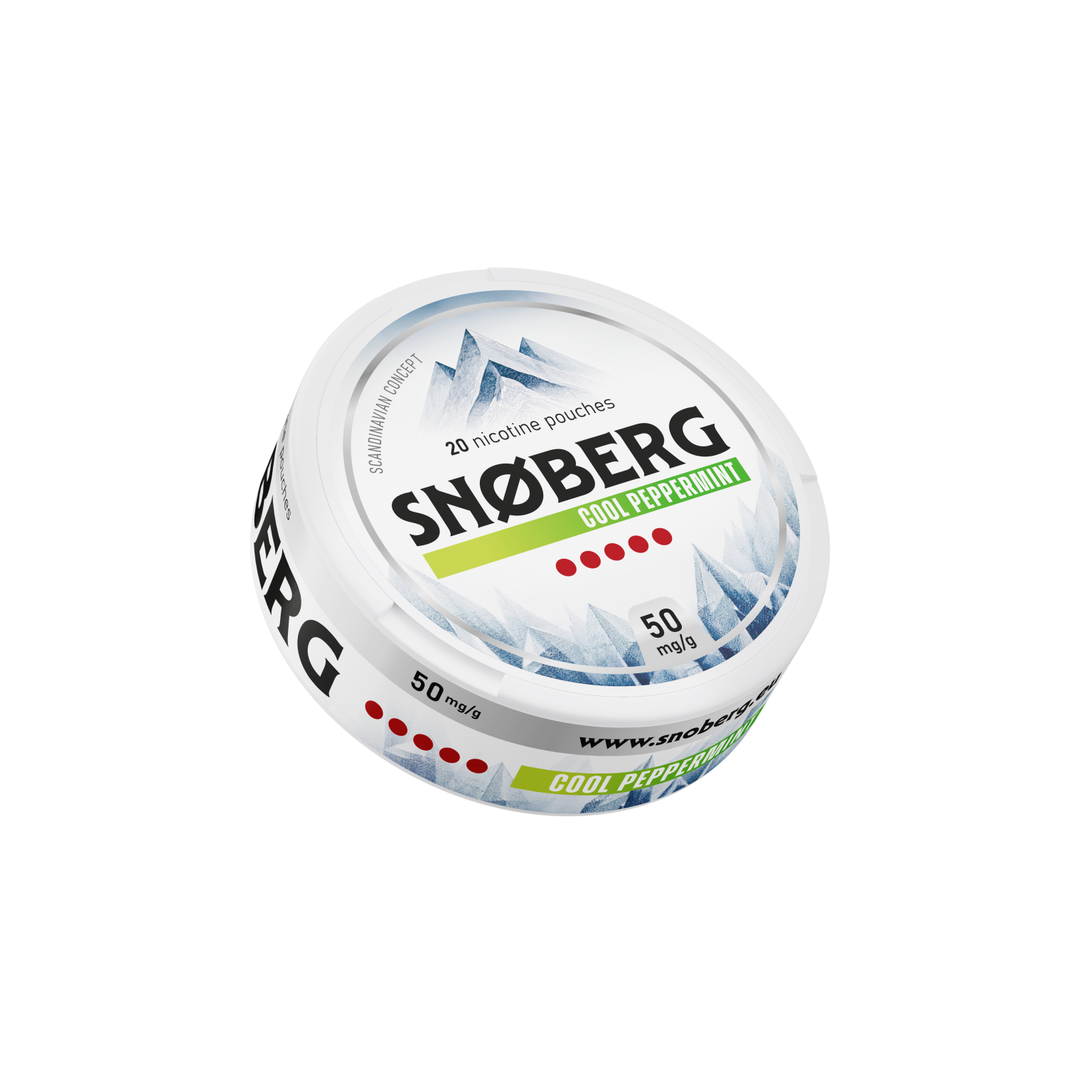 Cool Peppermint 50 mg SNOBERG Nikotynowe saszetki
