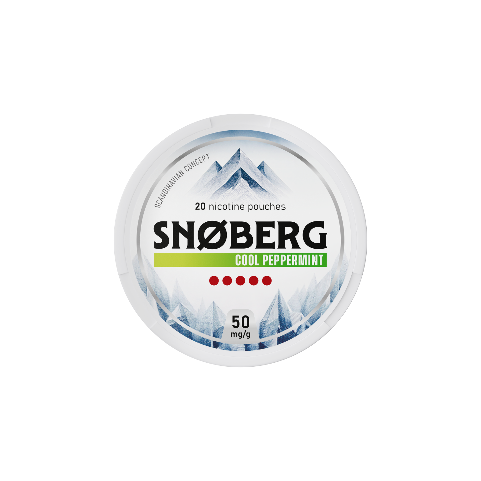Cool Peppermint 50 mg SNOBERG Nikotynowe saszetki