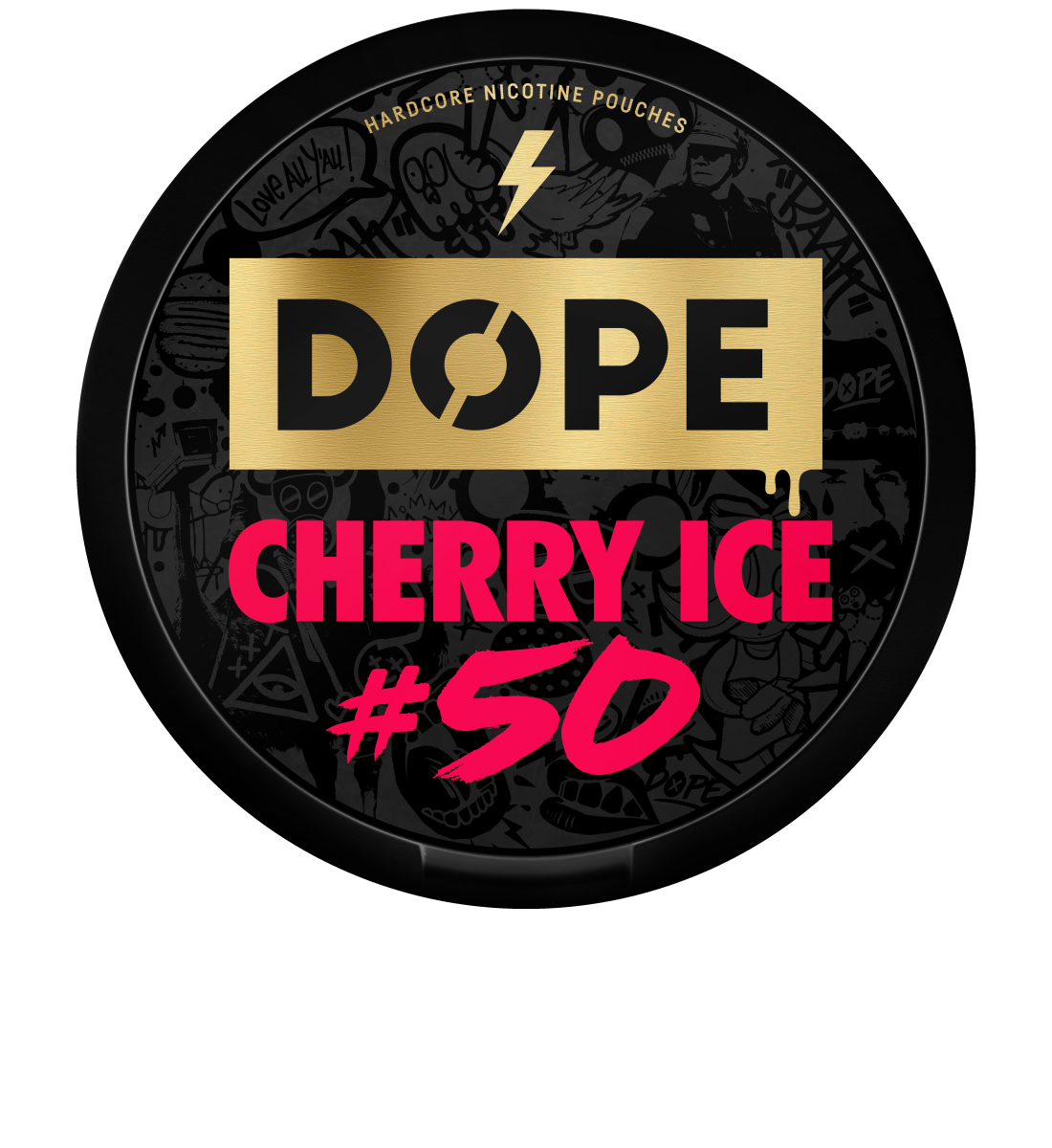 Cherry Ice #50 50mg DOPE Nicotine Pouches
