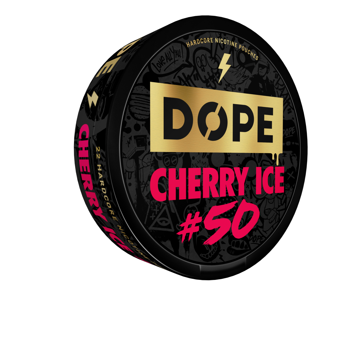 Cherry Ice #50 50mg DOPE Nicotine Pouches