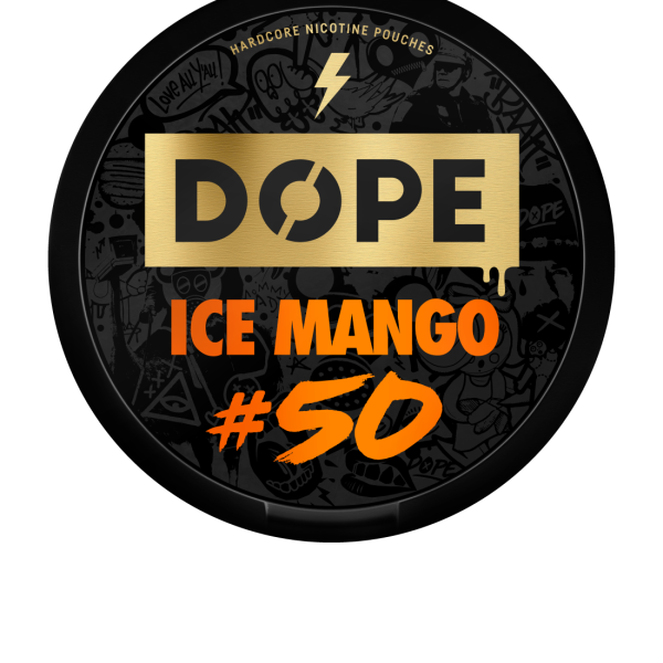 Ice Mango #50 50mg DOPE Nicotine Pouches