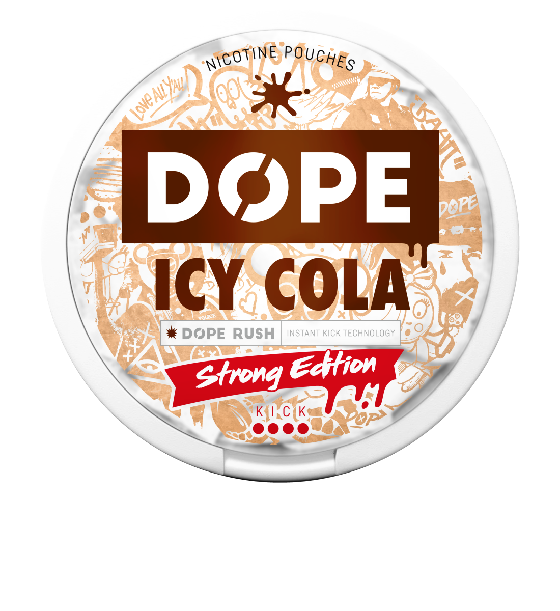 Icy Cola 16mg DOPE Nicotine Pouches