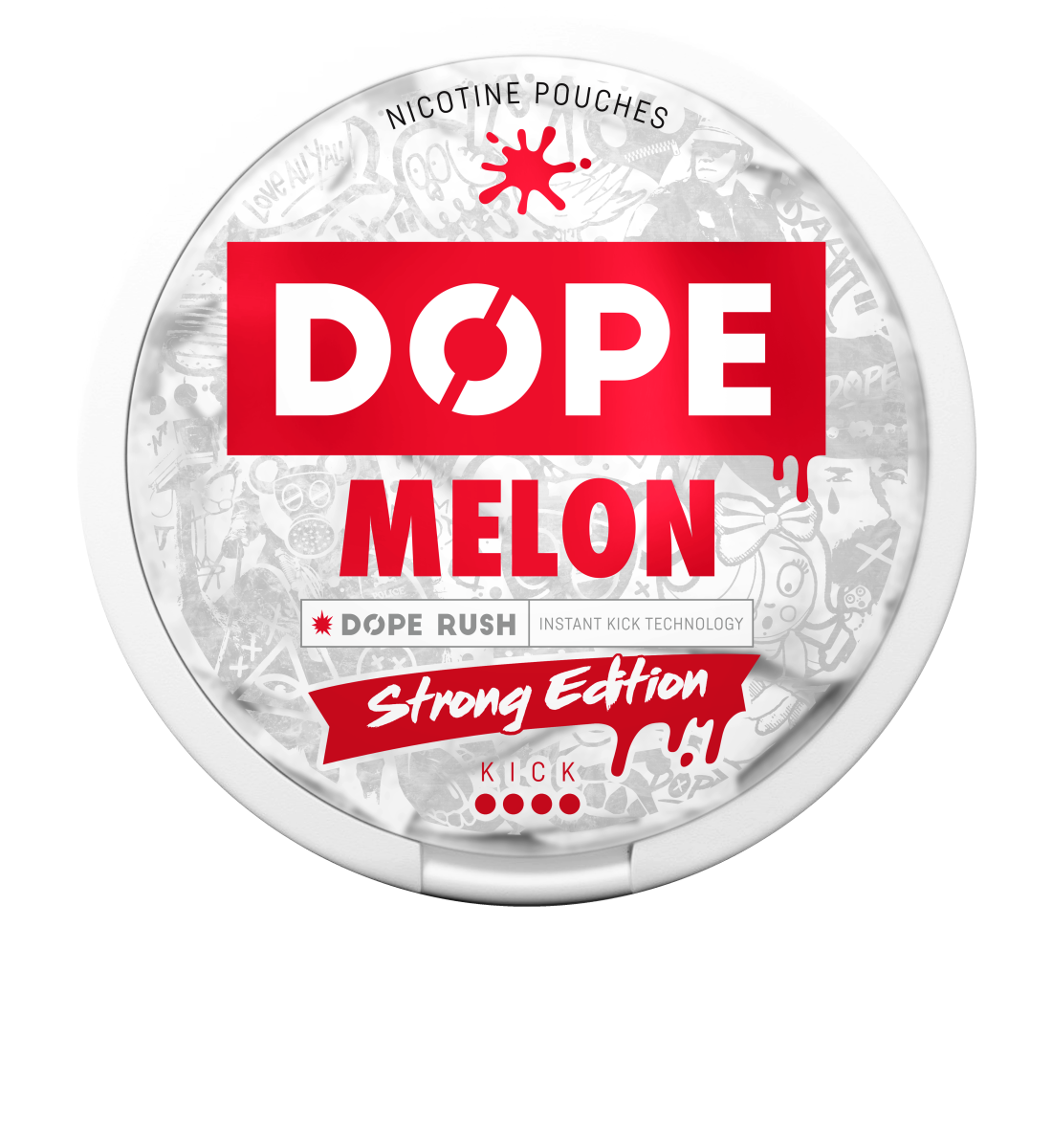 Melon 16mg DOPE Nicotine Pouches