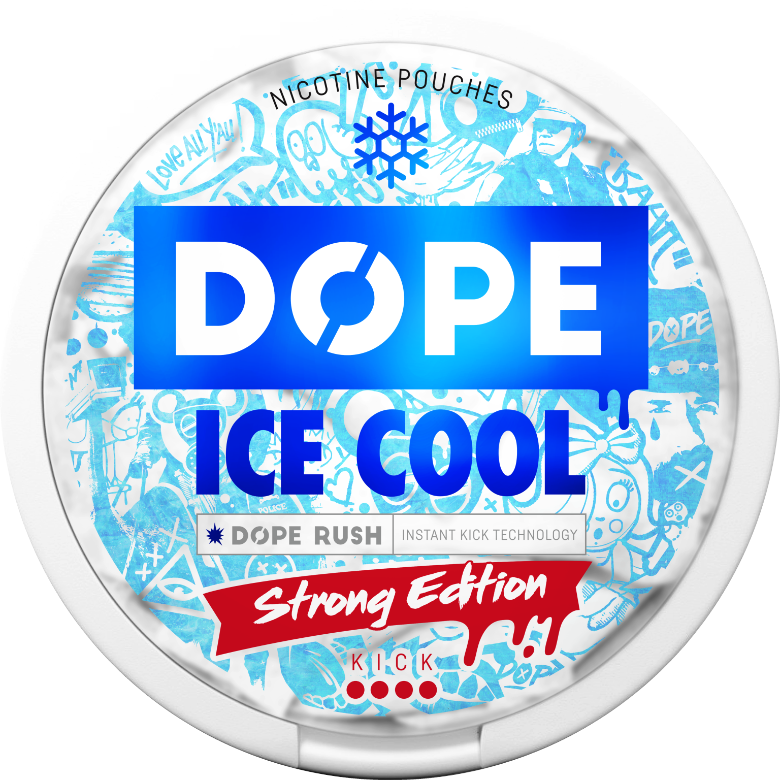 Ice Cool 16mg DOPE Nicotine Pouches