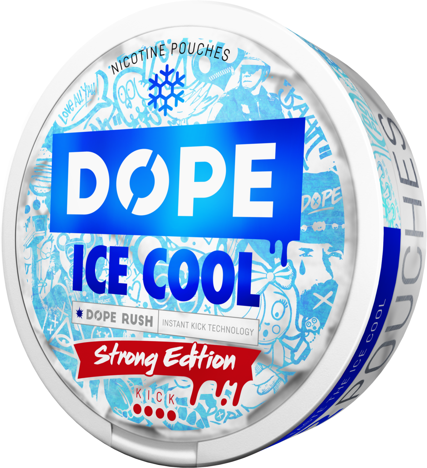 Ice Cool 16mg DOPE Nicotine Pouches