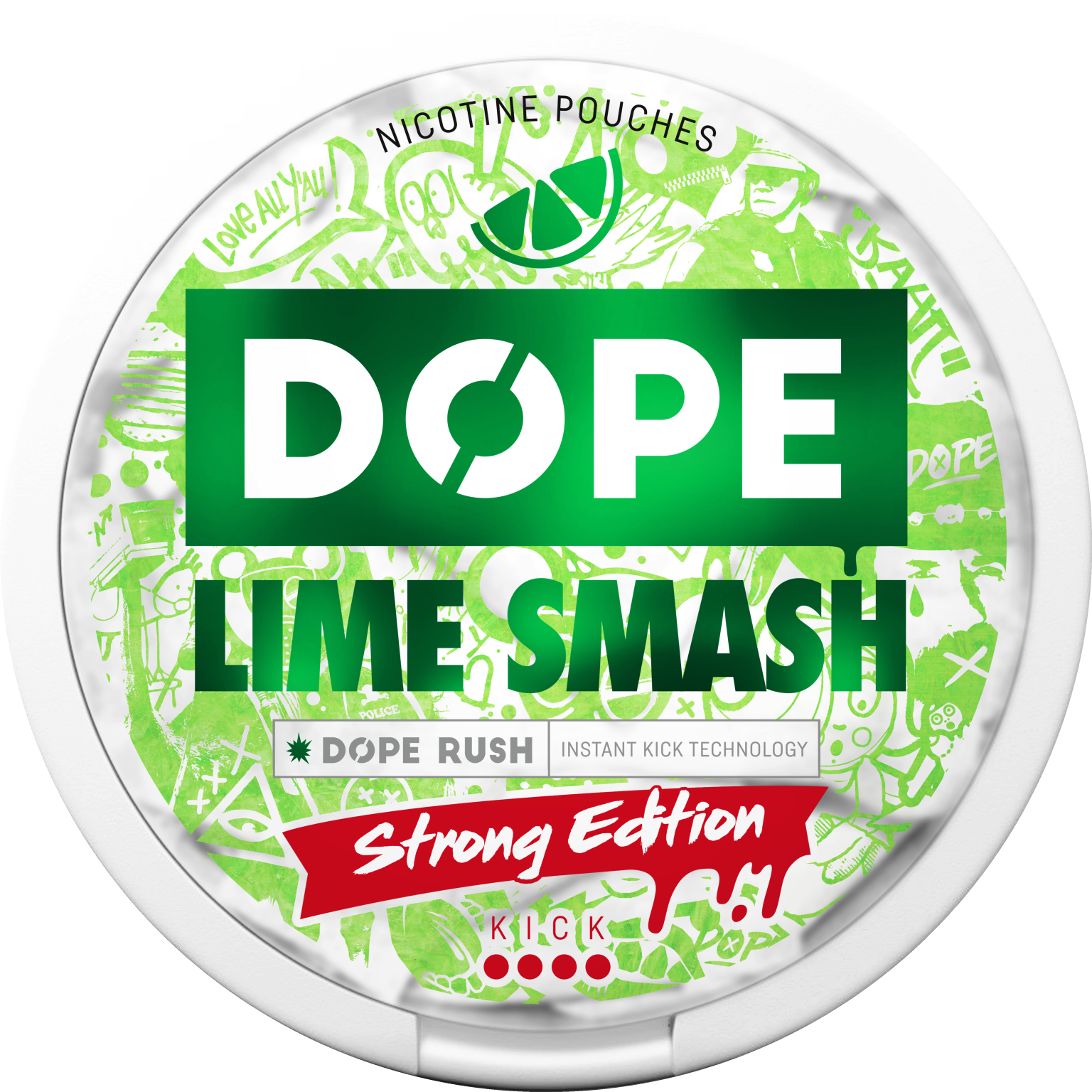 Lime Smash 16 mg DOPE nikotinové sáčky