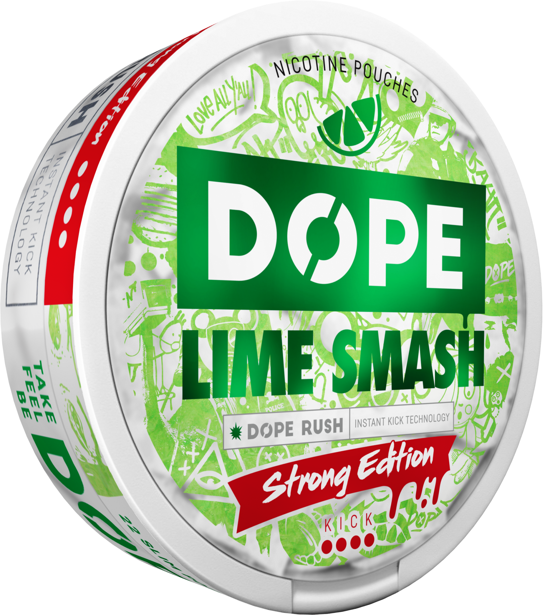 Lime Smash 16 mg DOPE nikotinové sáčky