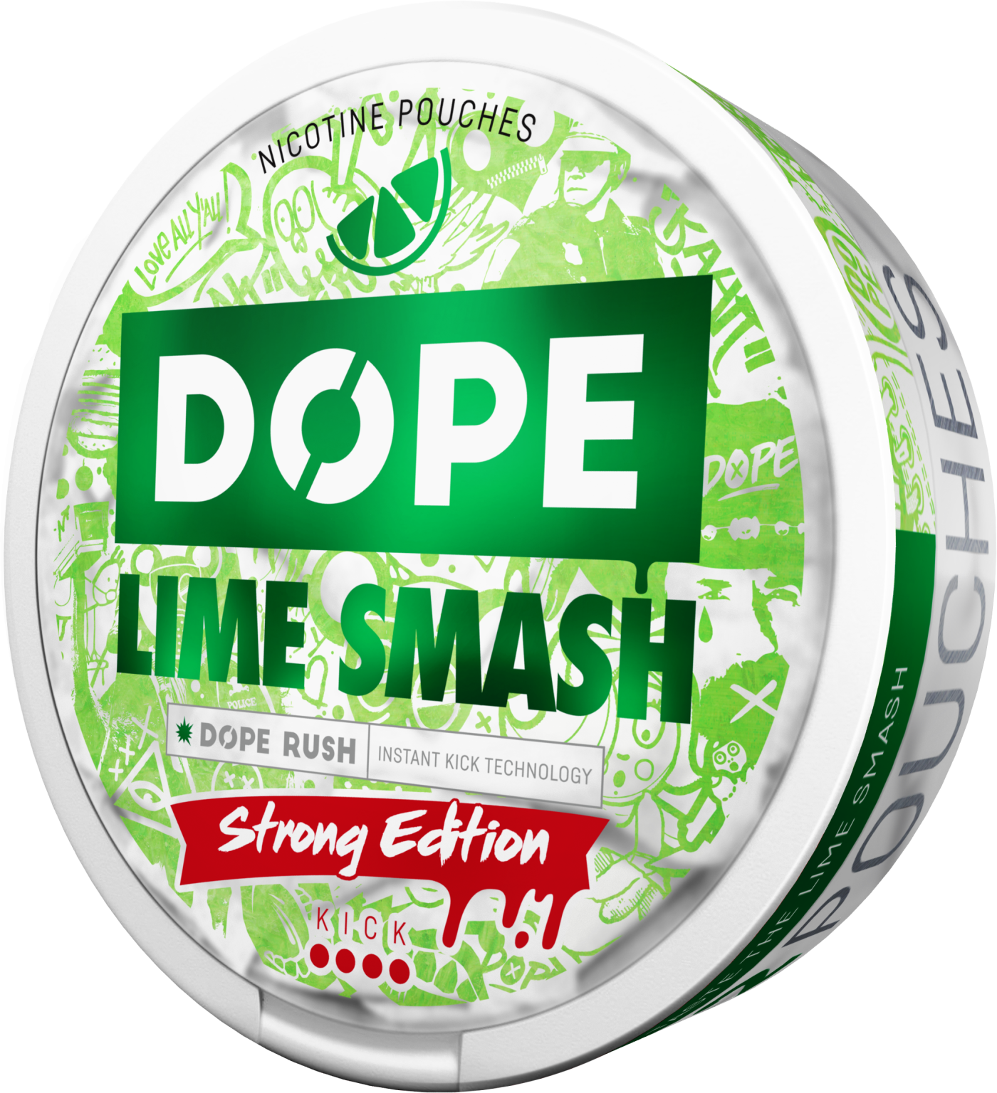 Lime Smash 16 mg DOPE nikotinové sáčky