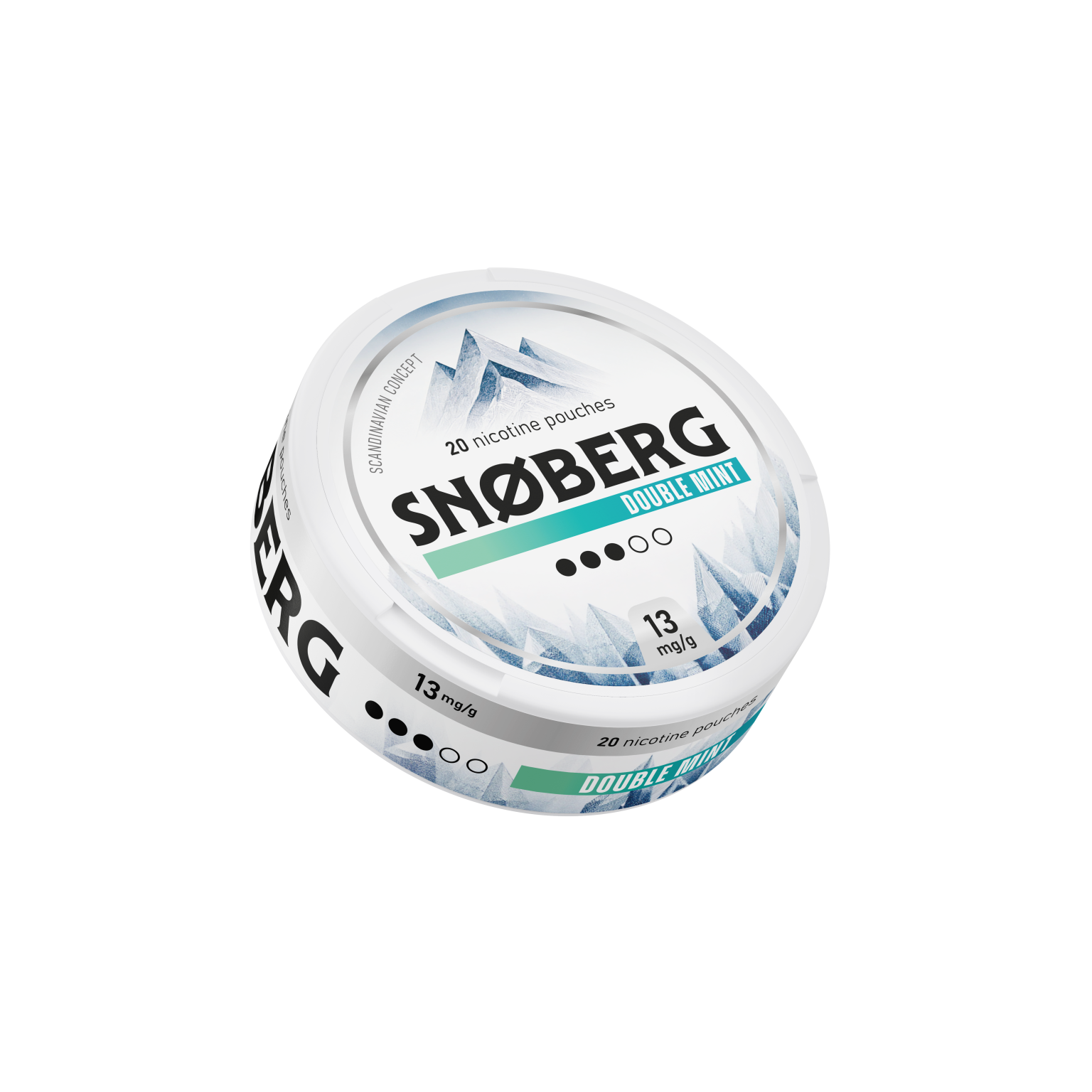 Double Mint 13 mg SNOBERG Nikotynowe saszetki
