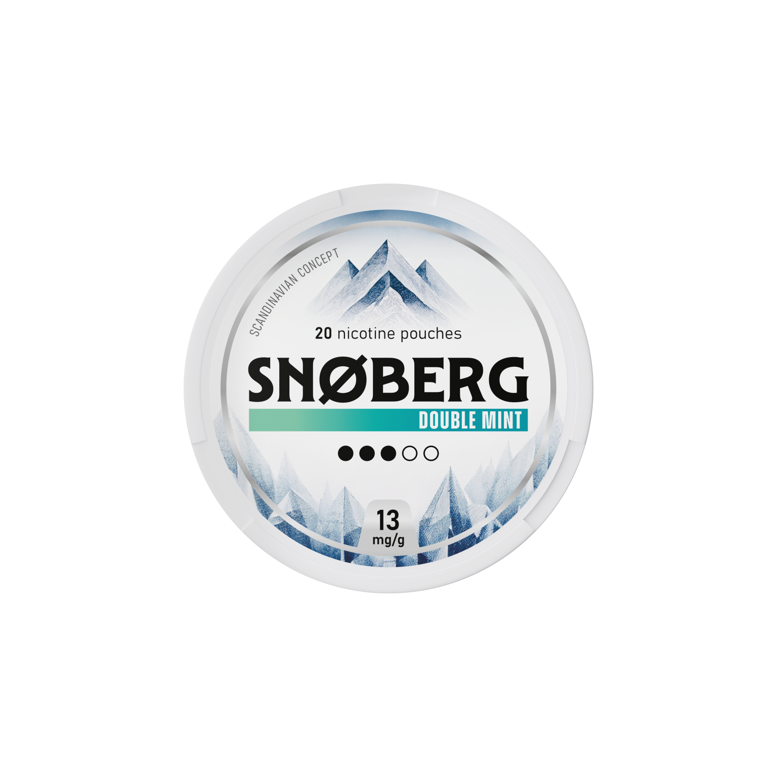 Double Mint 13 mg SNOBERG Nikotynowe saszetki