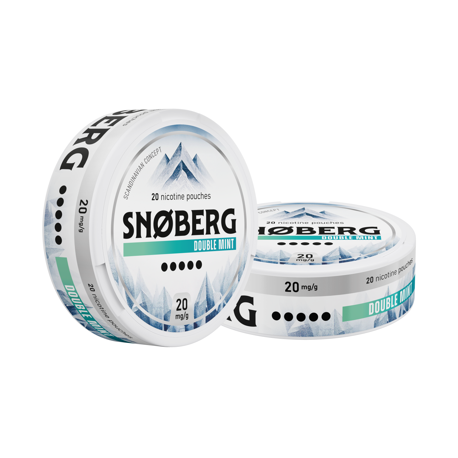 Double Mint 20 mg SNOBERG Nikotynowe saszetki